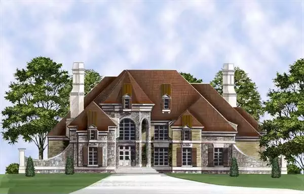 image of 4001 - 4500 square feet house plan 1881